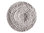 Beistelltisch silber Alu gehämmert Metall Couchtisch 40cm rund